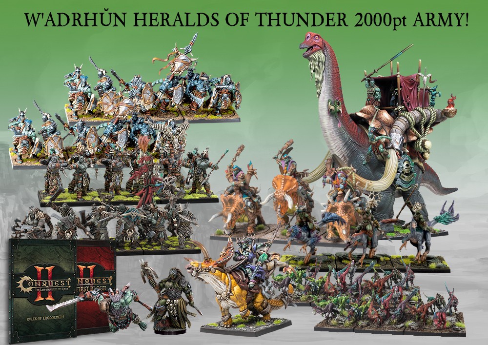 Heralds of Thunder 2000pt Army Wadrhŭn